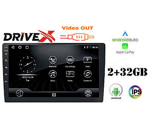 DriveX UN4 AND 9" Android мультимедійний центр