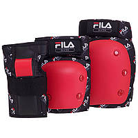 Комплект защиты FILA 6075111 размер S (3-7 лет) цвет красный ld
