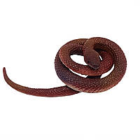 Дитяча іграшка Антистрес "Змія" 12-30(Brown) гумова 80 см ka