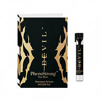 Тестер чоловічих парфумів Devil for Men PheroStrong 1ml 18+