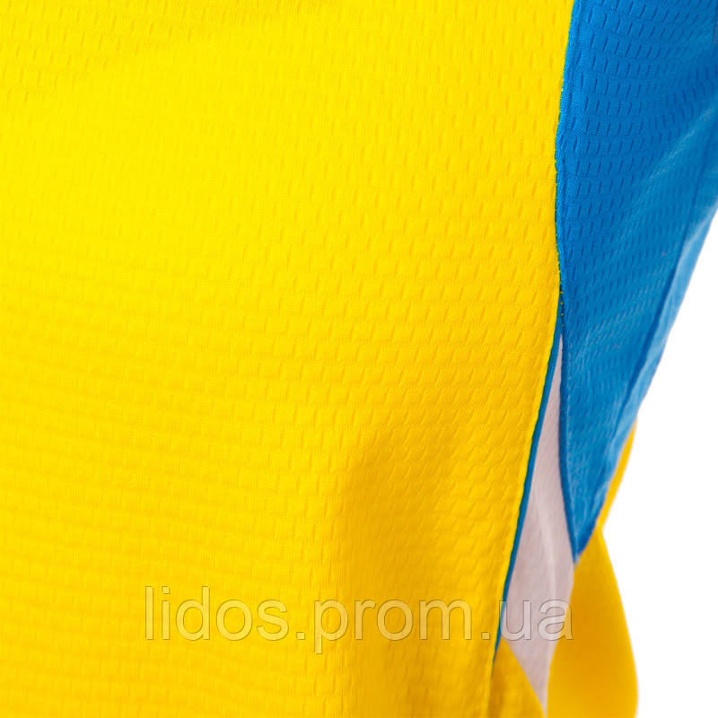 Форма баскетбольная женская Lingo LD-8295W размер XL цвет желтый-синий ld - фото 3 - id-p2144250469