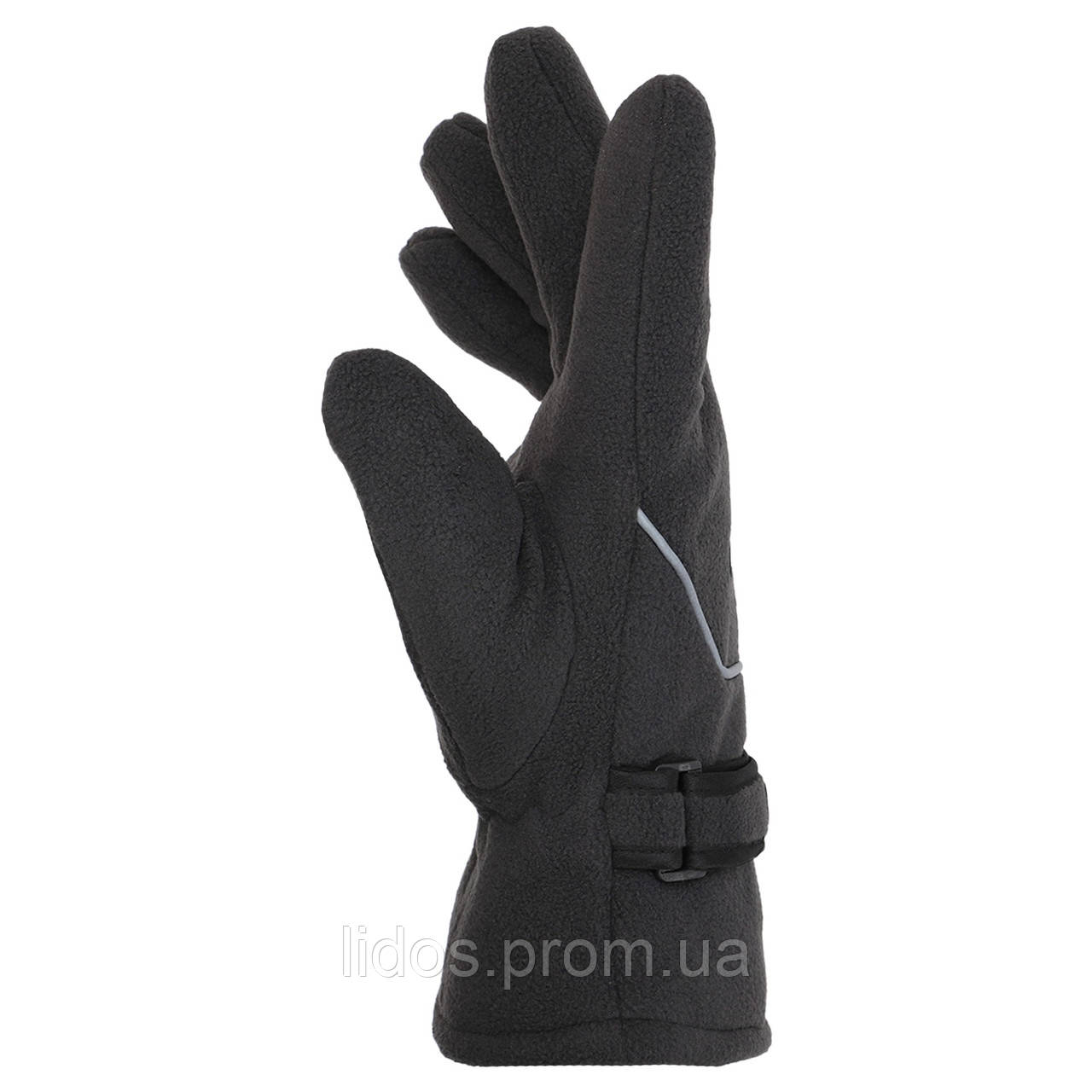 Перчатки спортивные теплые на меху Zelart BC-8560 размер L цвет серый ld - фото 2 - id-p2144376915