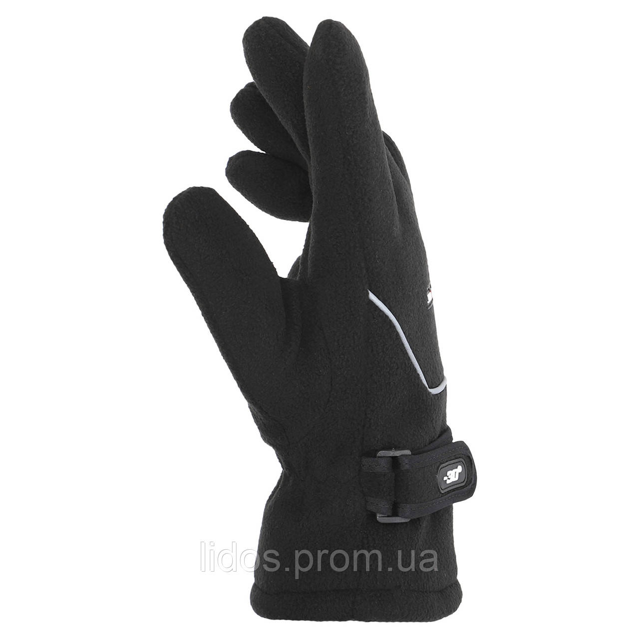 Перчатки спортивные теплые на меху Zelart BC-8560 размер L цвет серый ld - фото 6 - id-p2144376915