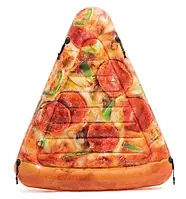 Матрац Шматок піци 175 х 145 см Intex надувний матрац