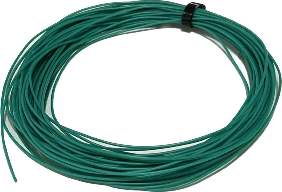 Провід 28 AWG силіконовий QianJia Зелений - 1 метр погонний, фото 1