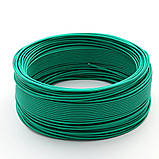 Провід 28 AWG силіконовий QianJia Зелений - 1 метр погонний, фото 6