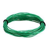Провід 28 AWG силіконовий QianJia Зелений - 1 метр погонний, фото 2