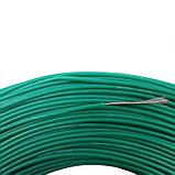 Провід 28 AWG силіконовий QianJia Зелений - 1 метр погонний, фото 10