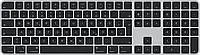 Apple Klawiatura Magic Keyboard z Touch ID i polem numerycznym dla modeli Maca z czipem - czarne klawisze