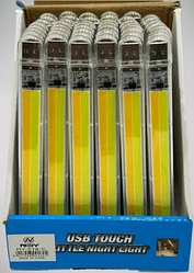 USB LED підсвітка-лампа для ноутбука, повербанка COB, сенсорне вмикання. 9208