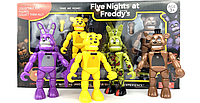 Игрушки фнаф- Аниматроники FREDDY'S NIGHT набор из 4х героев(Пять ночей во Фредди)