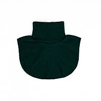 Манишка на шею Luxyart one size для детей и взрослых темно-зеленый (KQ-280) ka