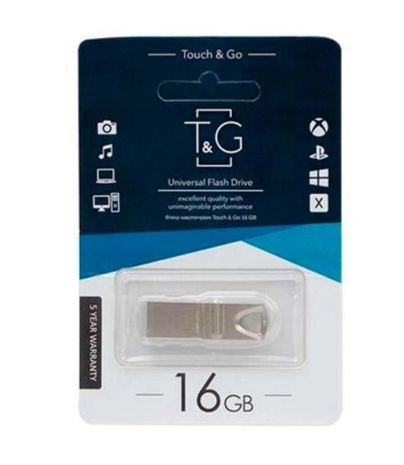 USB флеш накопичувач T&G 16GB/ TG117BK-16GBBK (Гарантія 3 роки), фото 1