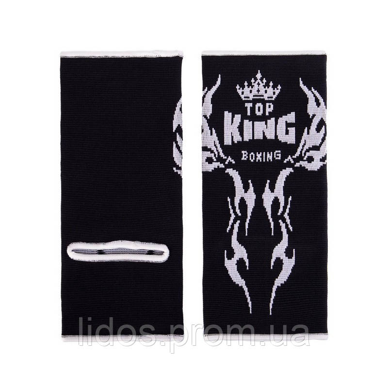 Бандаж на голеностоп эластичный TOP KING TKANG-02 размер M цвет синий ld - фото 7 - id-p2144447947