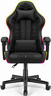 Компьютерное кресло Hell's Chair HC-1004 Black LED OD, код: 7721333