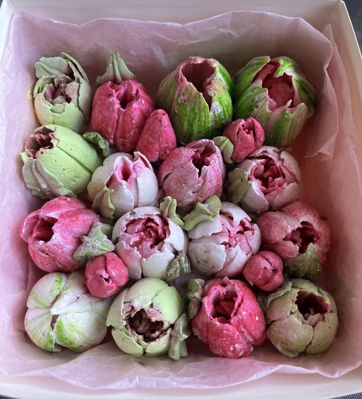 Зефір  натуральний "Зефірні квіти", фото 1