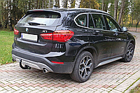 Фаркоп BMW X1 F48 2015- (БМВ Х1) польский, без подрезки бампера