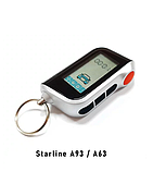 Брелок автосигналізації starline a93 брелок starline a63 з дисплеєм двостороння сигналізація, фото 6