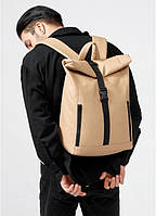 Мужской рюкзак Sambag RollTop One бежевый