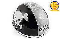 Шлем-каска (mod:Skull) (size:L, черно-белый) TVD