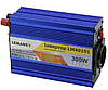 Інвертор синій корпус Lemanso LM40101 з 12VDC до 230V AC 300 W 360VA, фото 6