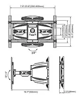 Крепление для телевизора Bass Polska BH 15554 черный 45-70" (15554) 6215