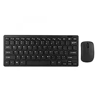Клавиатура Кeyboard К03 Black с мышкой беспроводная