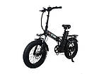 Електровелосипед фетбайк Tecros F1 48v 15ah 1000w 20" 40км/ч складний, фото 3