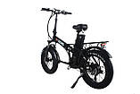 Електровелосипед фетбайк Tecros F1 48v 15ah 1000w 20" 40км/ч складний, фото 4