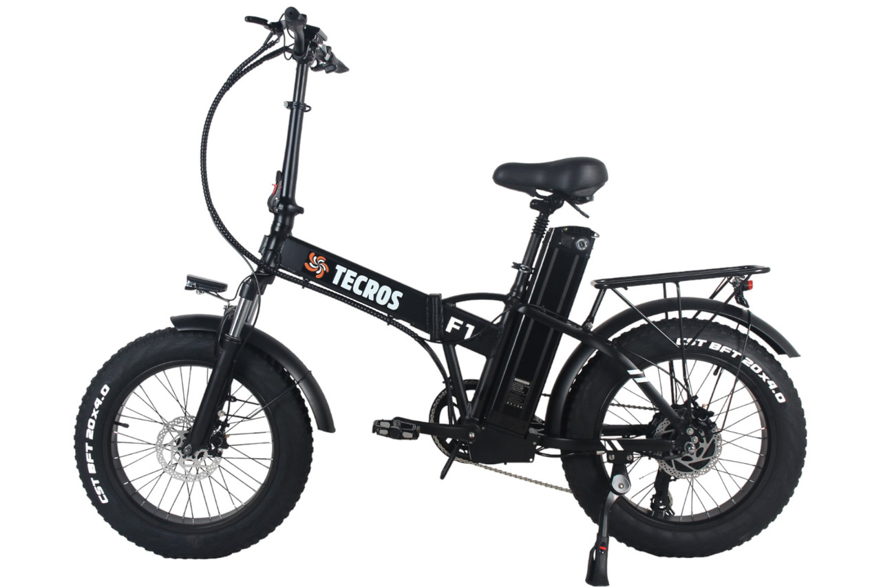 Електровелосипед фетбайк Tecros F1 48v 15ah 500w 20" 40км/ч складний