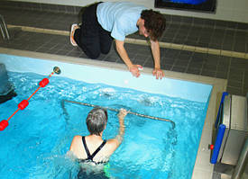 Підводна бігова доріжка Fusion integrated (hydro physio)