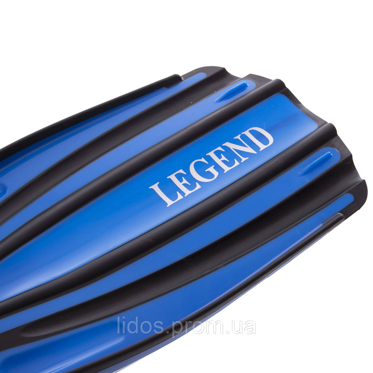Ласты с открытой пяткой LEGEND F800 размер S (36-40) цвет синий ld - фото 9 - id-p2144309396