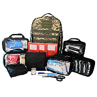 Аптечный набор (тактический рюкзак) военного медика с турникетами SOF-T Gen 5