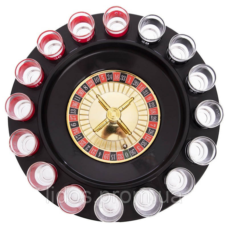 Игра «Пьяная рулетка» Drinking Roulette Set Zelart GB066-P 16 стопок ld - фото 2 - id-p2144402503