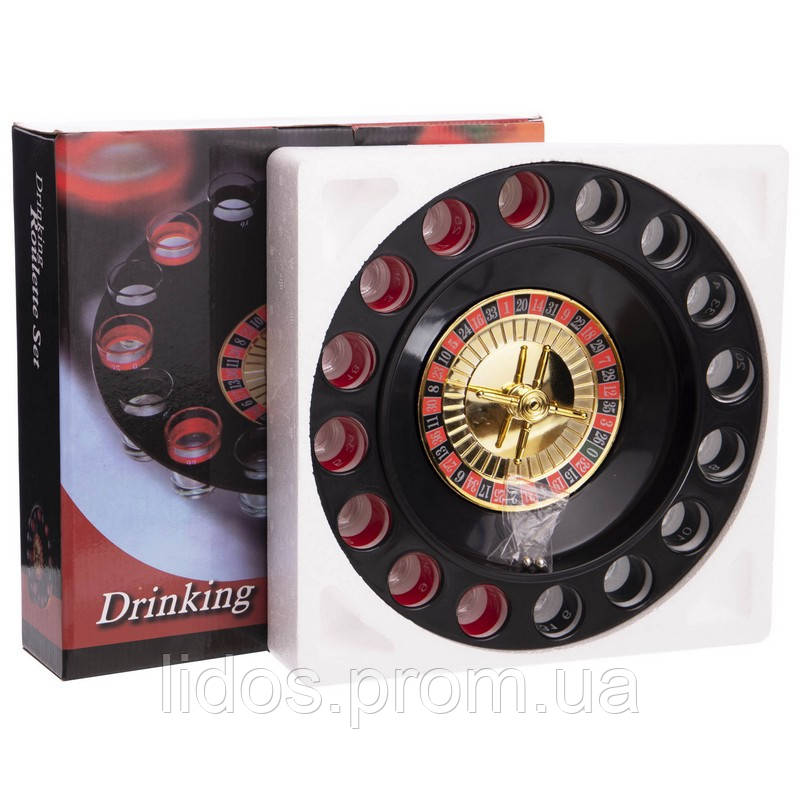 Игра «Пьяная рулетка» Drinking Roulette Set Zelart GB066-P 16 стопок ld - фото 5 - id-p2144402503