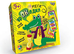 Настільна гра вікторина "Мега Крокодил", CROC-03-01U Danko Toys