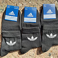 Мужские спортивные носки средней высоты Adidas р.41-44