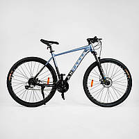 Спортивный алюминиевый велосипед Corso Antares 29" дюймов рама 21", Shimano Altus 24S, собран на 75%