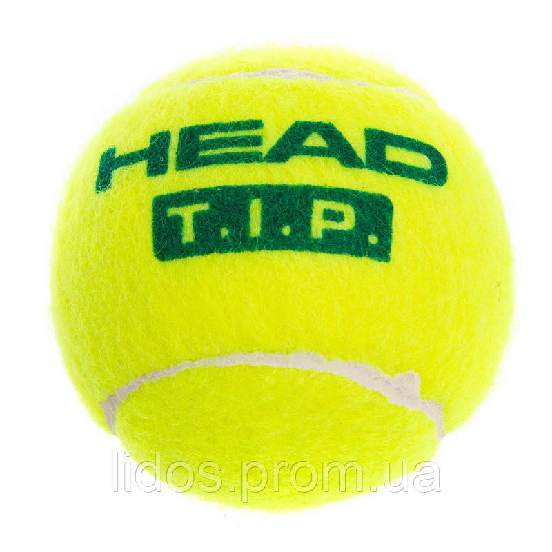 Мяч для большого тенниса HEAD TIP GREEN 578233 3шт салатовый ld - фото 3 - id-p2144328575