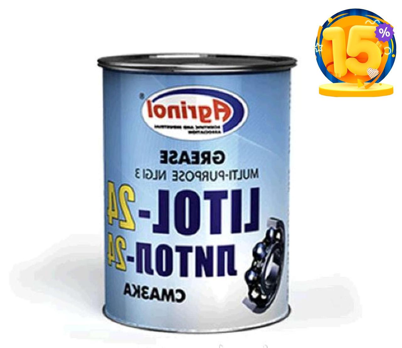 Смазка литиевая густая 800мл ж/б (Литол-24) АГРИНОЛ (#GPL) (ID ...