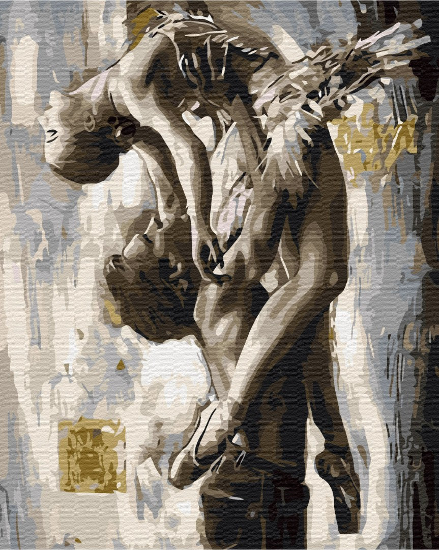 Картина за номерами Витончений танець 40х50см, термопакет, ТМ Brushme, Україна, фото 1