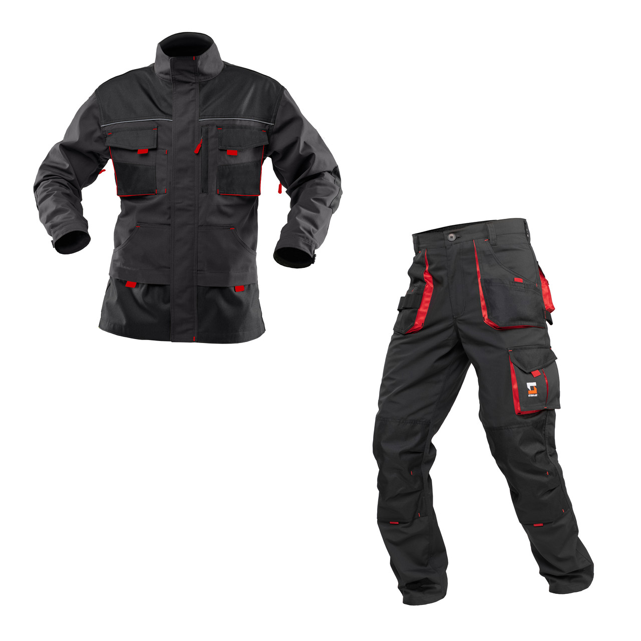 Костюм робочий захисний SteelUZ RED мод 23 (Куртка + Штани) зріст 182 см спецодяг
