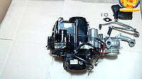 Двигатель на мопед Deltа ( Дельта) 125cc (МКПП 157FMH, алюминиевый цилиндр,чёрный) (TM) EVO