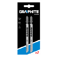 Полотна для електролобзика , 6TPI, хвостовик U, набір 5 шт GRAPHITE