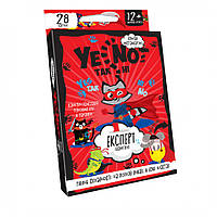 Детская карточная игра "YENOT ДаНетки" Danko Toys YEN-01U укр (Красный) hd