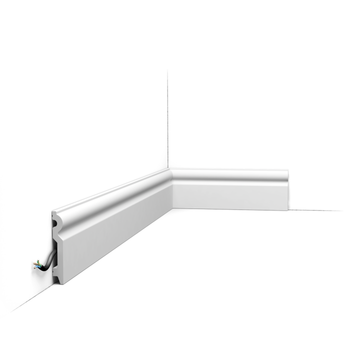 Плінтус підлоговий Orac SX137 (9,9х1,5)см, довжина 2м, фото 1