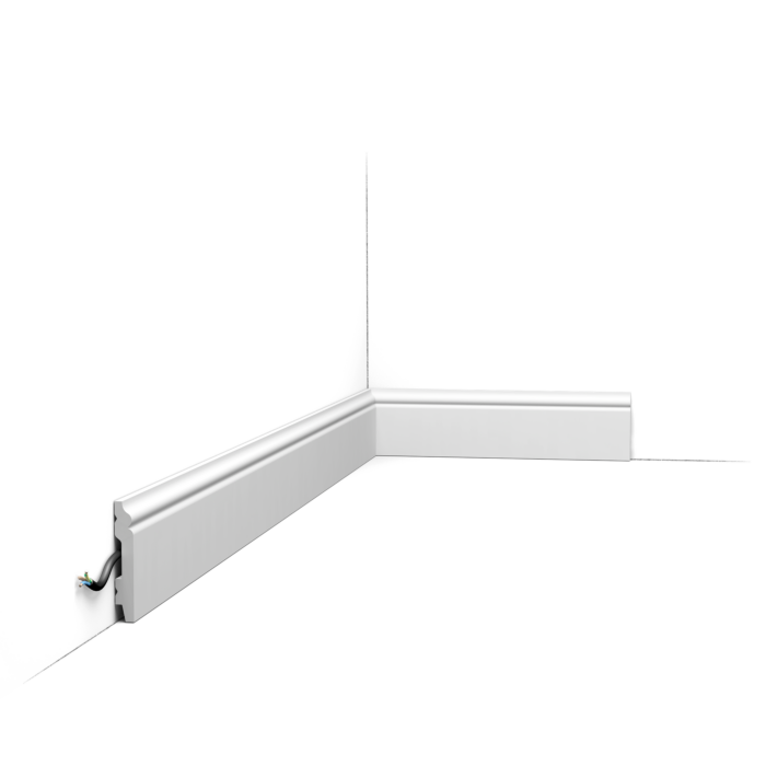 Плінтус підлоговий Orac SX165 (6,9х1,1)см, довжина 2м