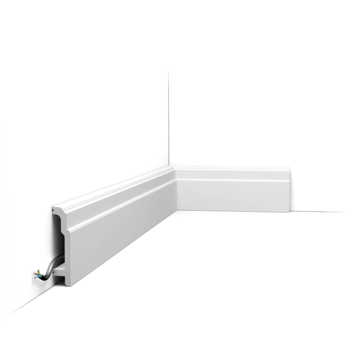 Плінтус підлоговий висотою 11см Orac SX155, довжина 2м