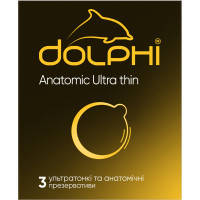 Презервативи Dolphi Anatomic Ultra Thin 3 шт. (4820144770531)