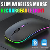 Бездротова миша SlimLED Bluetooth з USB заряджанням